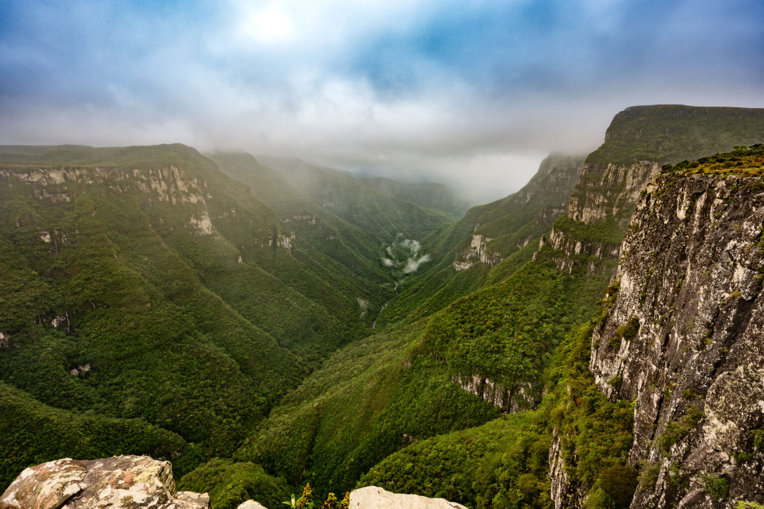 Canyon Fortaleza em Cambará do Sul